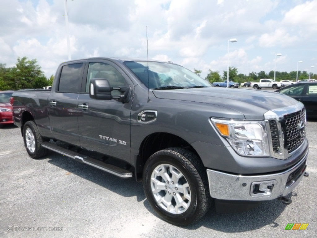 Gun Metallic Nissan TITAN XD