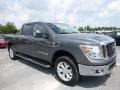 2016 Gun Metallic Nissan TITAN XD SV Crew Cab 4x4  photo #1