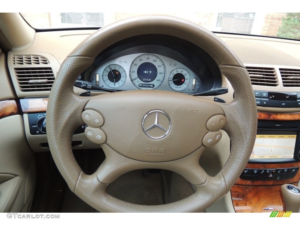 2009 E 350 Sedan - Pewter Metallic / Cashmere photo #11
