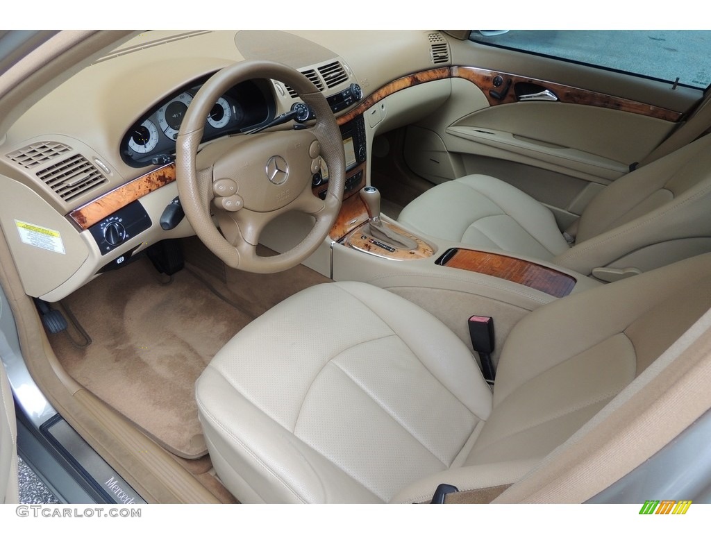 2009 E 350 Sedan - Pewter Metallic / Cashmere photo #17