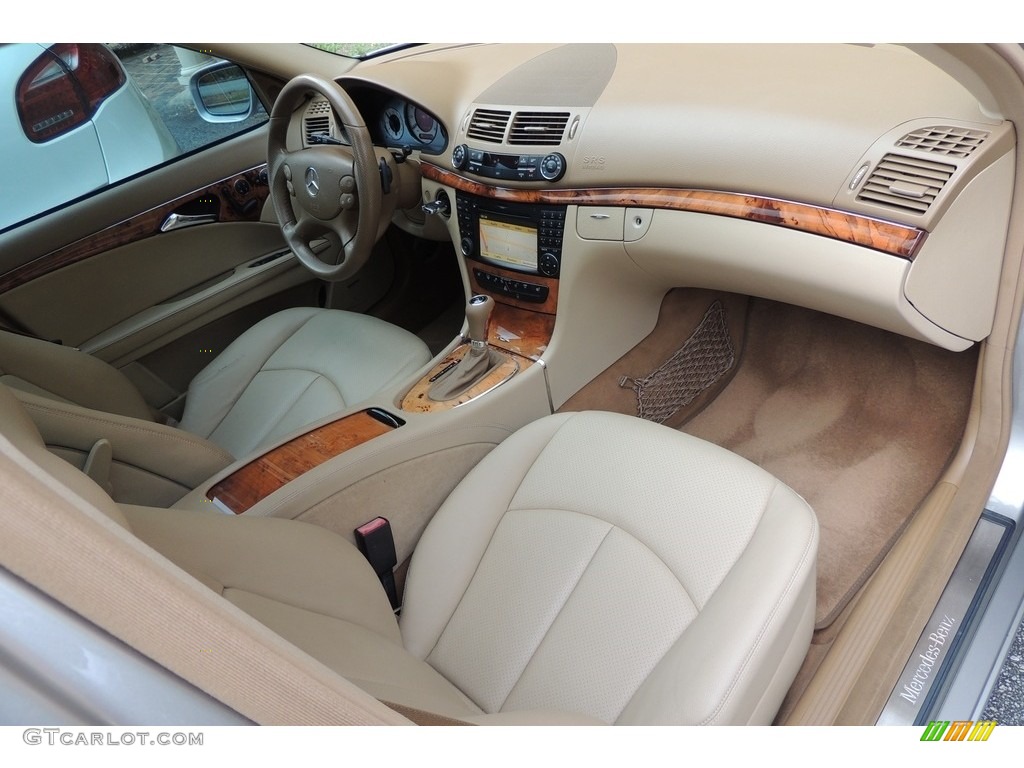 2009 E 350 Sedan - Pewter Metallic / Cashmere photo #18