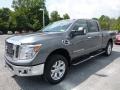 2016 Gun Metallic Nissan TITAN XD SV Crew Cab 4x4  photo #11