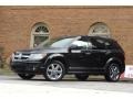 2010 Brilliant Black Crystal Pearl Dodge Journey R/T  photo #3