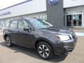 2017 Dark Gray Metallic Subaru Forester 2.5i  photo #1