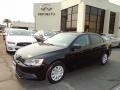 Black 2011 Volkswagen Jetta S Sedan