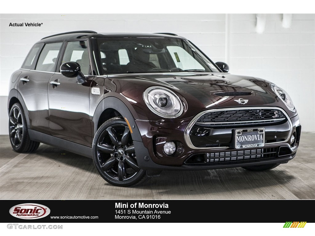 2017 Clubman Cooper S - Pure Burgundy Metallic / Cross Punch Leather/Pure Burgundy photo #1