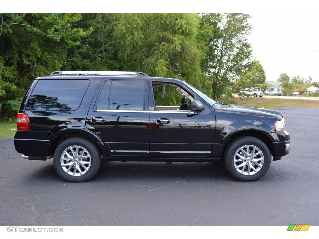 Shadow Black 2017 Ford Expedition Limited 4x4 Exterior Photo #115176707