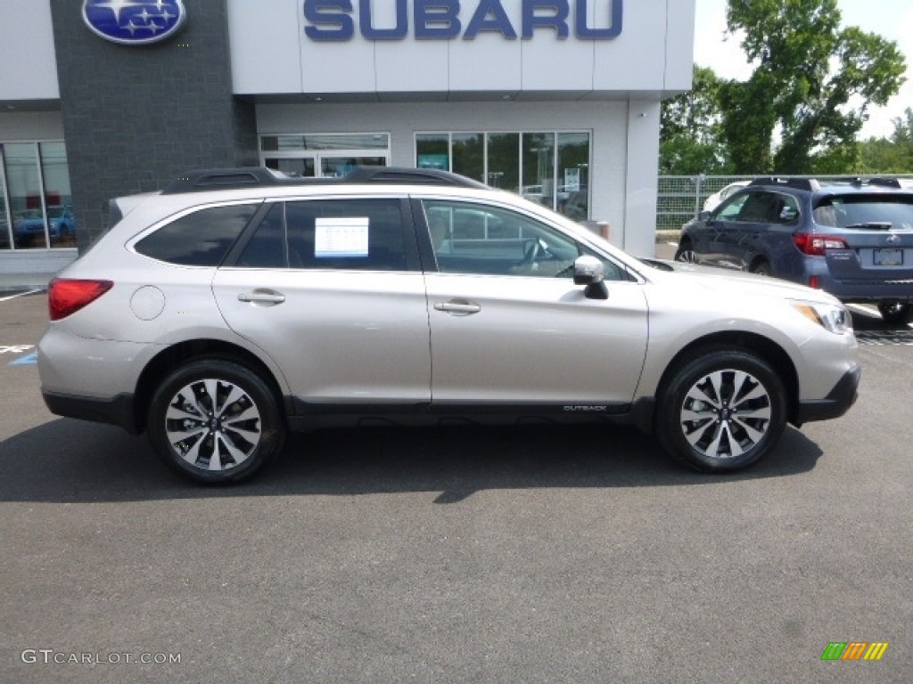2017 Outback 2.5i Limited - Tungsten Metallic / Warm Ivory photo #7
