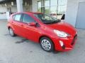 2016 Absolutely Red Toyota Prius c Two  photo #1