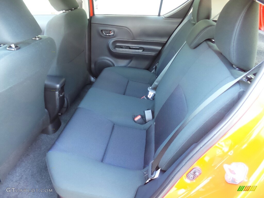 2016 Prius c Two - Absolutely Red / Black photo #10