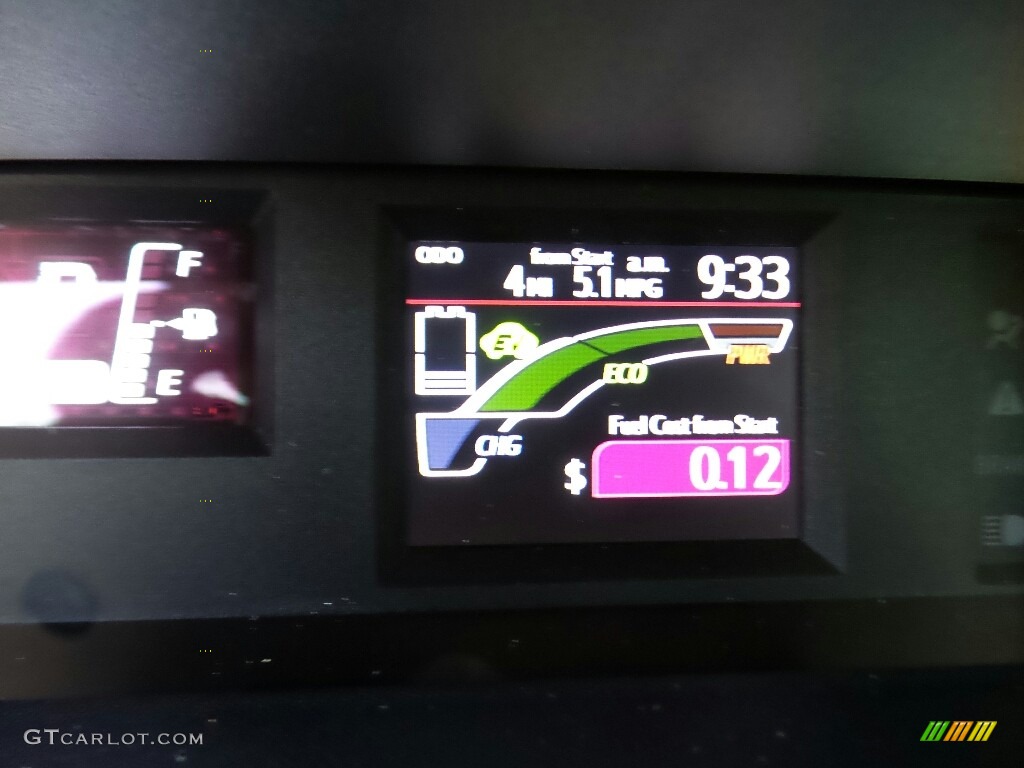 2016 Prius c Two - Absolutely Red / Black photo #20