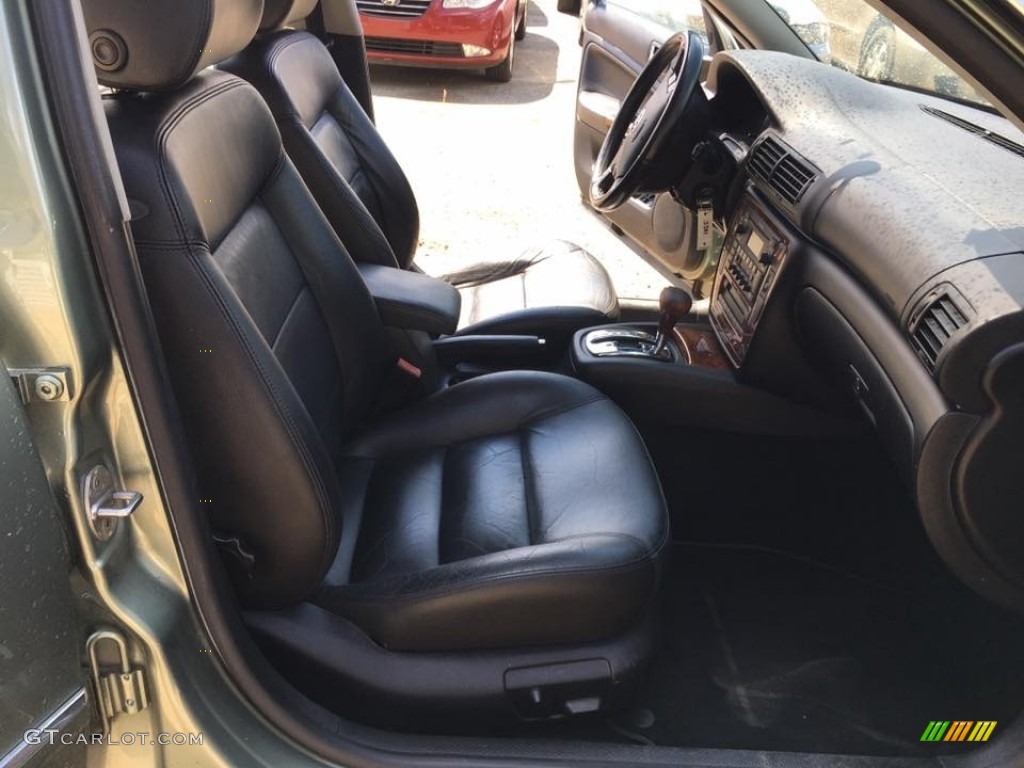 2002 Passat GLX 4Motion Sedan - Pine Green Metallic / Grey photo #15
