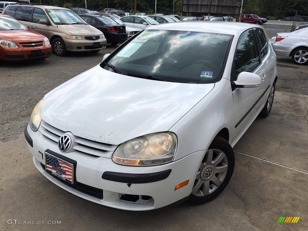 2007 Rabbit 2 Door - Candy White / Anthracite photo #1