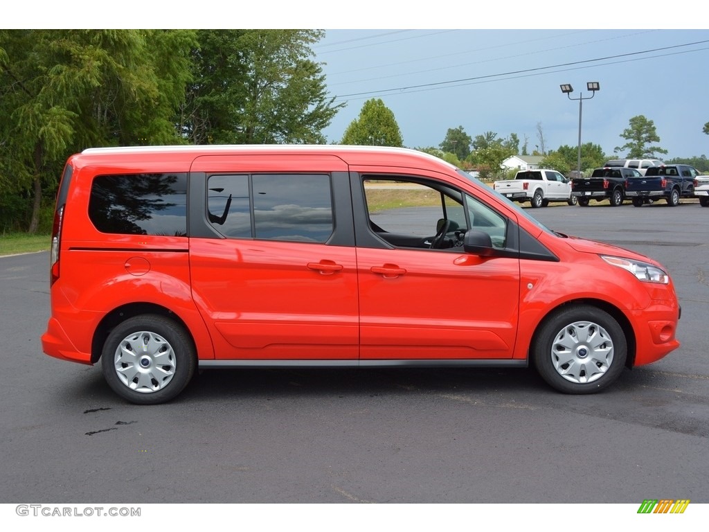 Race Red 2017 Ford Transit Connect XLT Wagon Exterior Photo #115179113