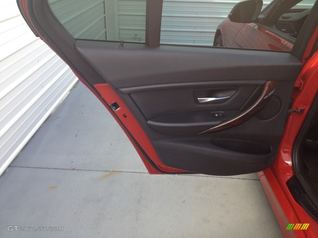 2014 3 Series 320i Sedan - Melbourne Red Metallic / Black photo #27