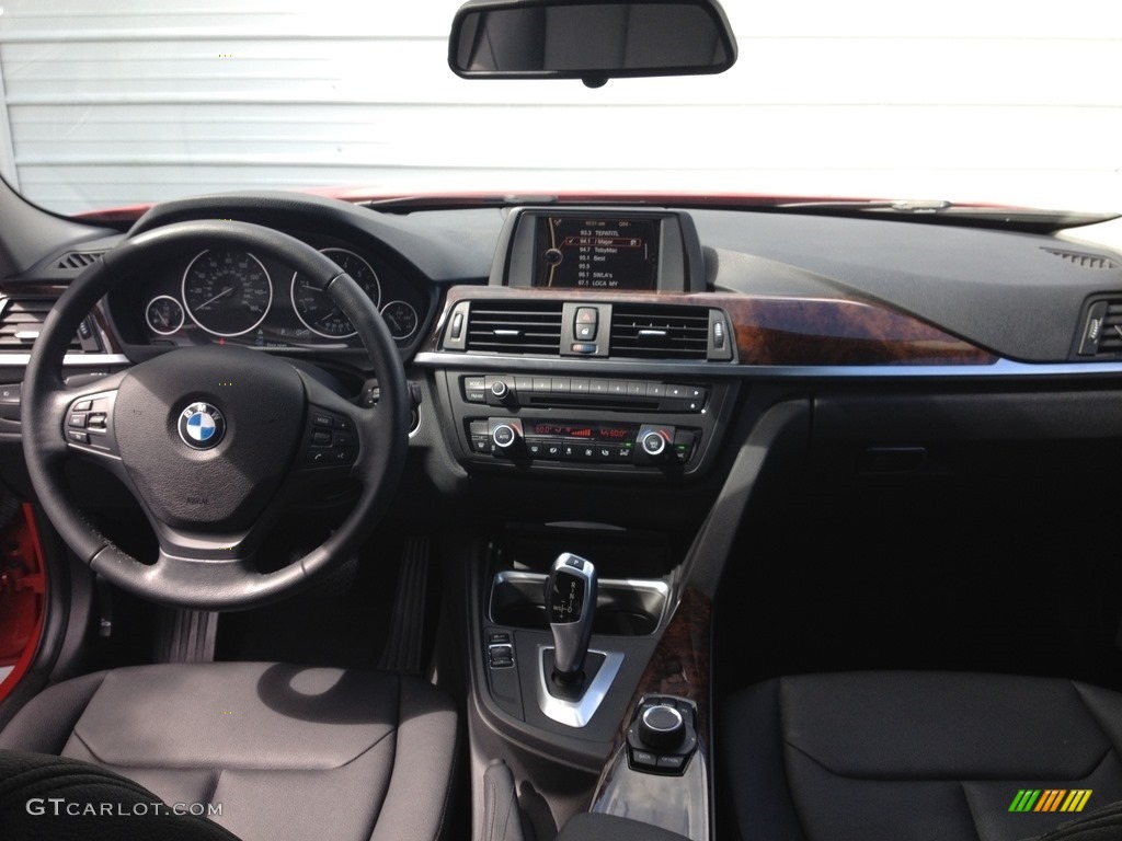 2014 3 Series 320i Sedan - Melbourne Red Metallic / Black photo #35