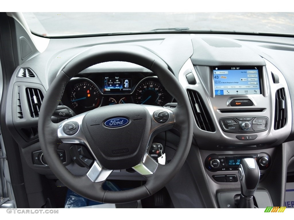 2017 Ford Transit Connect XLT Van Charcoal Black Dashboard Photo #115181396
