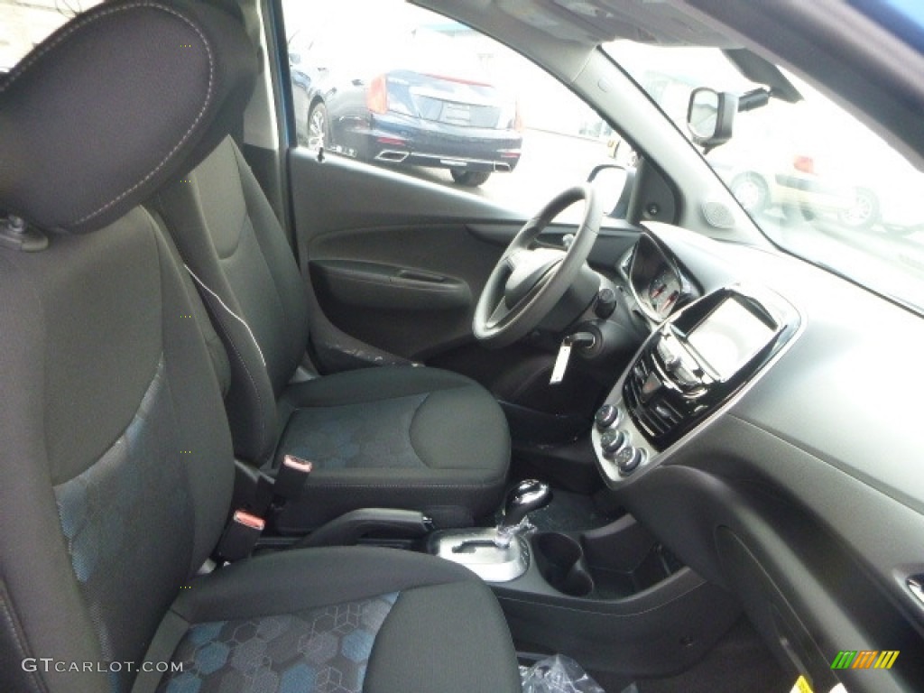 Jet Black Interior 2017 Chevrolet Spark LS Photo #115181468
