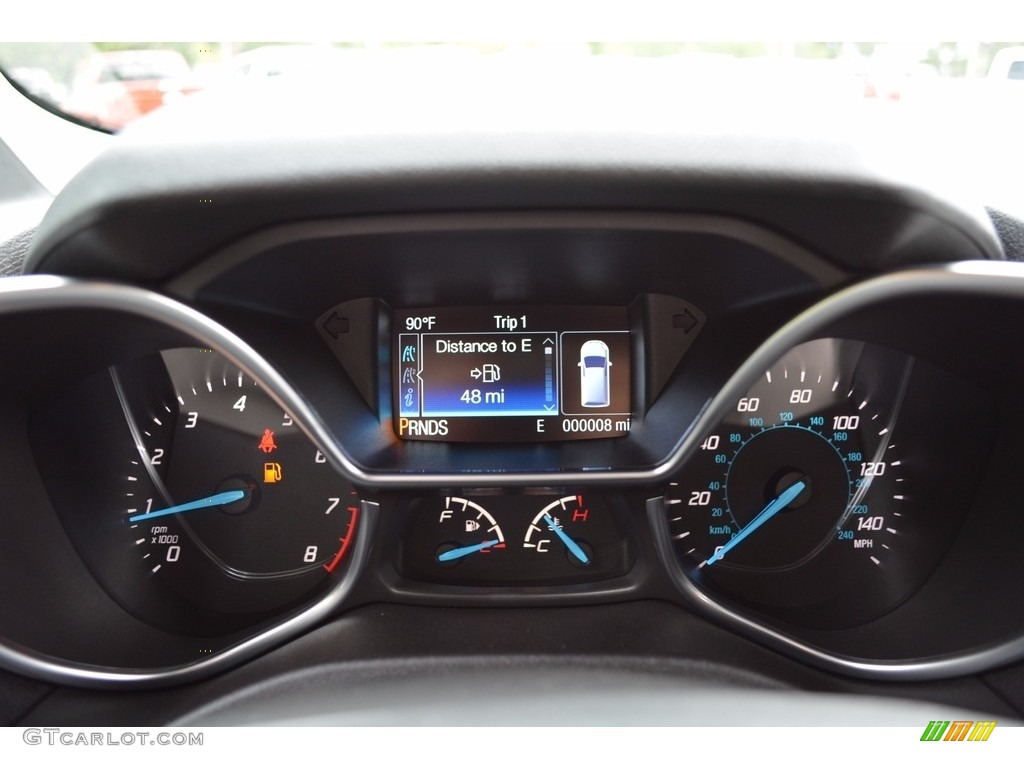 2017 Ford Transit Connect XLT Van Gauges Photo #115181873