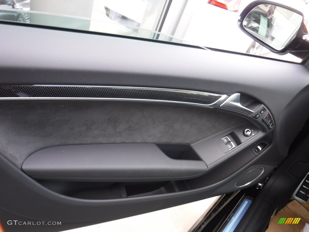 2017 Audi S5 3.0 TFSI quattro Coupe Black Door Panel Photo #115182839