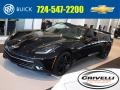 Black 2017 Chevrolet Corvette Stingray Convertible