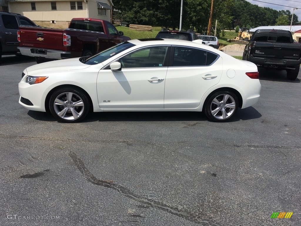 2014 ILX 2.0L - Bellanova White Pearl / Ebony photo #3