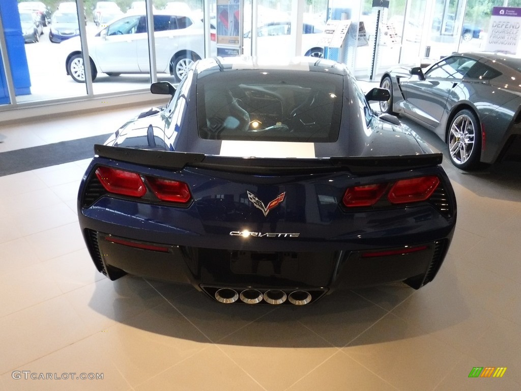2017 Corvette Grand Sport Coupe - Admiral Blue / Jet Black photo #9