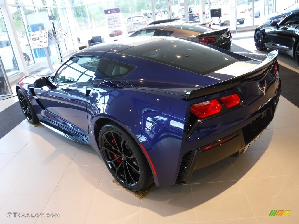 2017 Corvette Grand Sport Coupe - Admiral Blue / Jet Black photo #10
