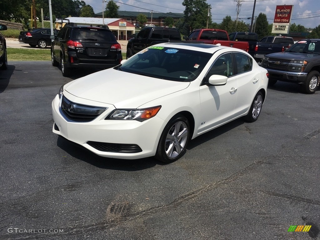 2014 ILX 2.0L - Bellanova White Pearl / Ebony photo #18