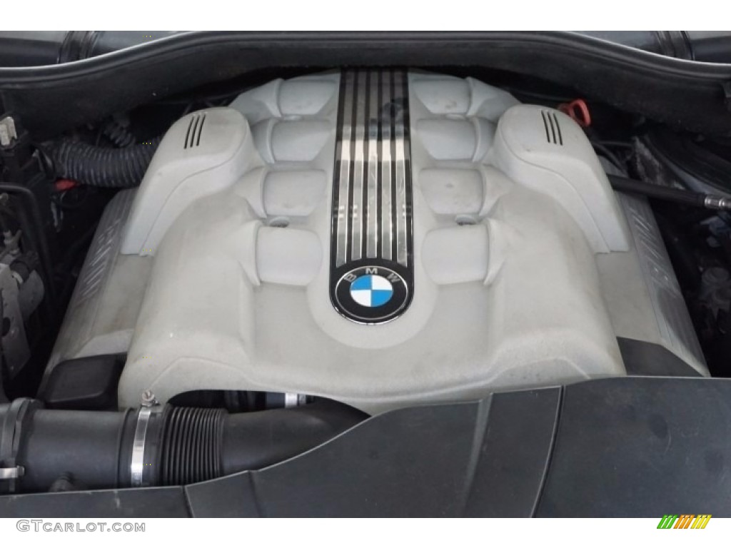 2003 7 Series 745i Sedan - Titanium Silver Metallic / Black/Black photo #60