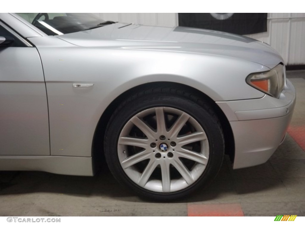 2003 7 Series 745i Sedan - Titanium Silver Metallic / Black/Black photo #67