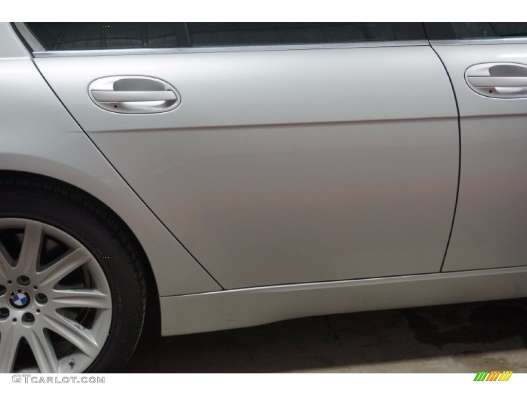 2003 7 Series 745i Sedan - Titanium Silver Metallic / Black/Black photo #73