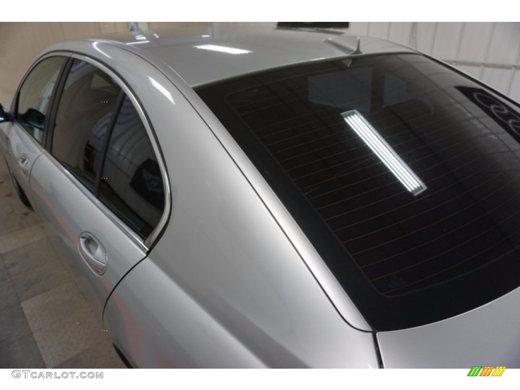 2003 7 Series 745i Sedan - Titanium Silver Metallic / Black/Black photo #94