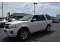 2017 White Platinum Ford Expedition Limited 4x4  photo #4