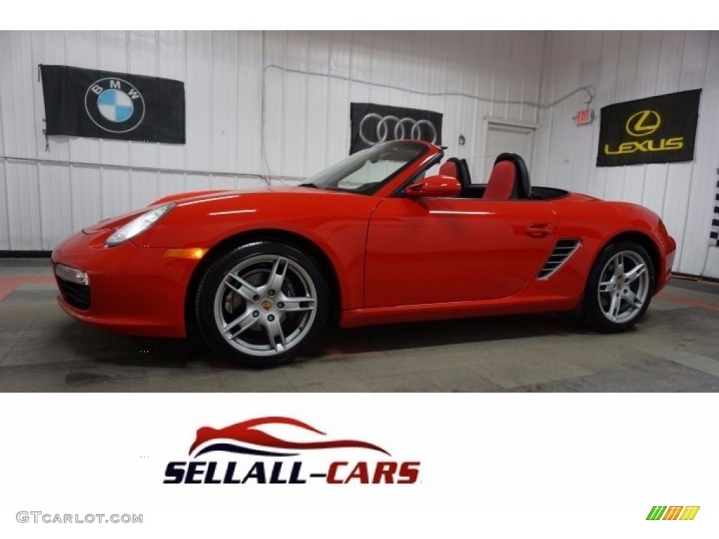 2005 Boxster  - Guards Red / Black photo #1