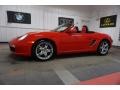 2005 Guards Red Porsche Boxster   photo #2