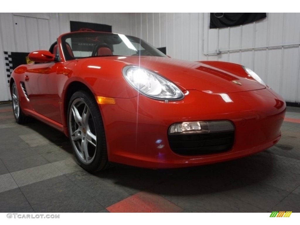 2005 Boxster  - Guards Red / Black photo #5