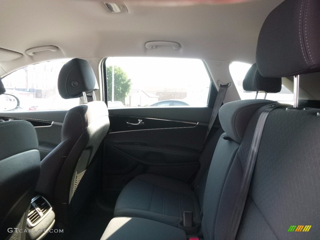 Black Interior 2017 Kia Sorento LX V6 AWD Photo #115185807