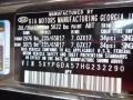  2017 Sorento LX V6 AWD Platinum Graphite Color Code ABT