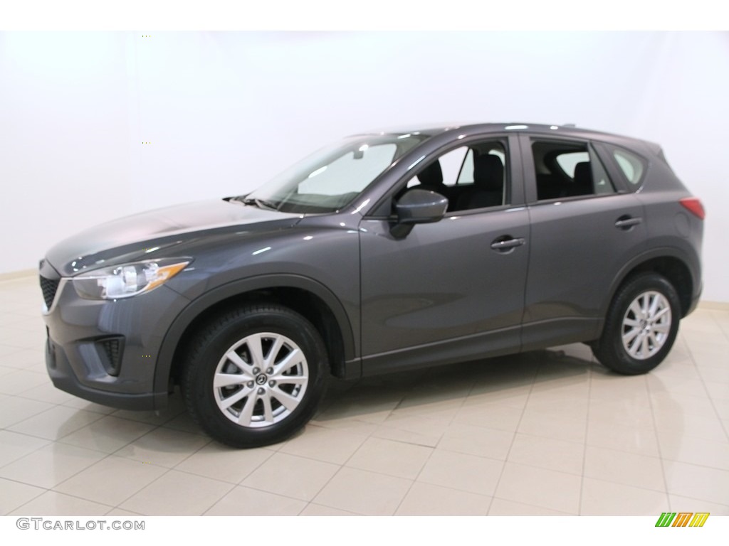 Meteor Gray Mica 2014 Mazda CX-5 Sport Exterior Photo #115187855