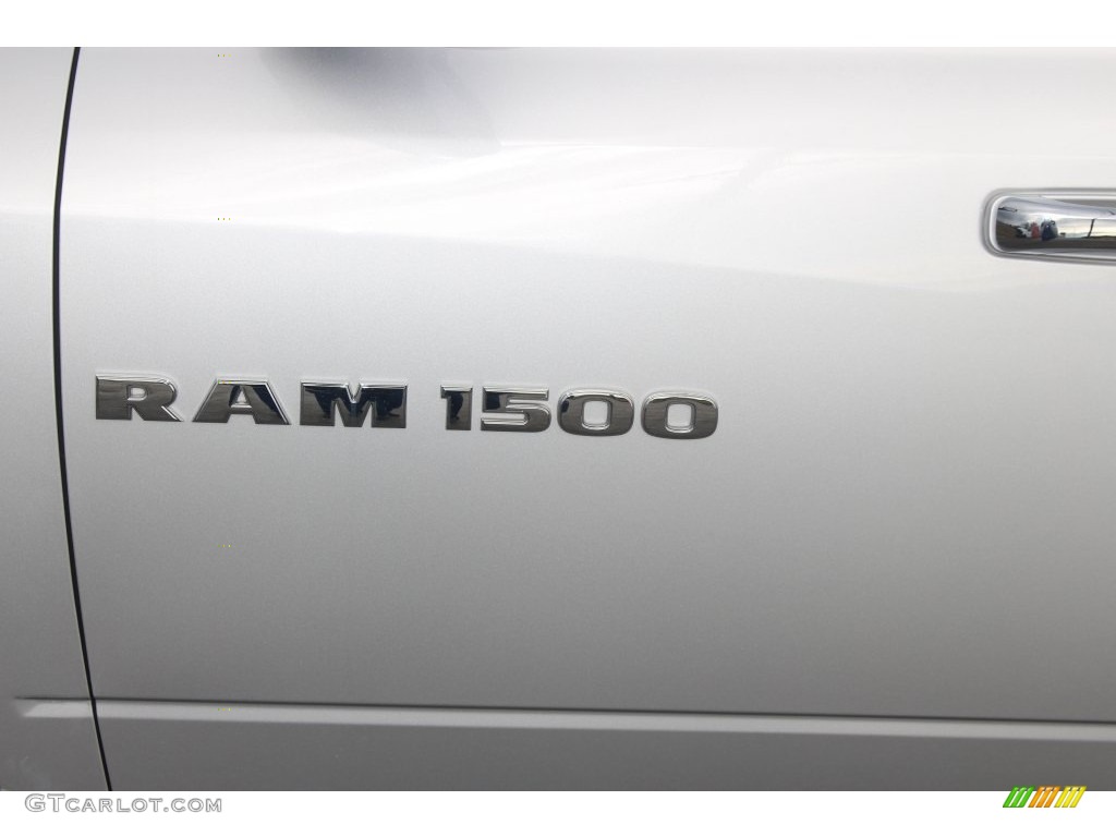 2012 Ram 1500 SLT Quad Cab - Bright Silver Metallic / Dark Slate Gray/Medium Graystone photo #21