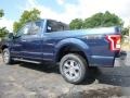 2016 Blue Jeans Ford F150 Lariat SuperCab 4x4  photo #3