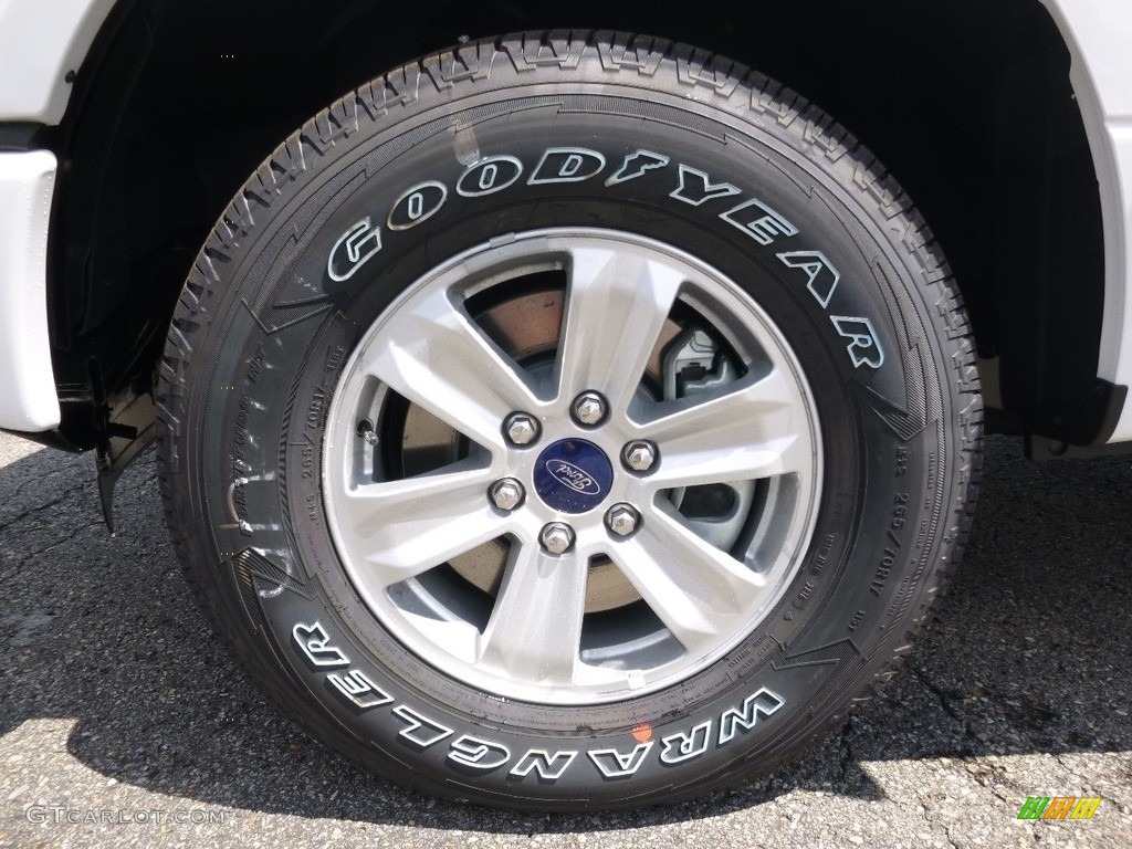 2016 F150 Lariat SuperCab 4x4 - Oxford White / Medium Earth Gray photo #5