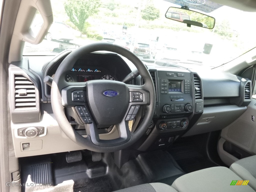 2016 F150 Lariat SuperCab 4x4 - Oxford White / Medium Earth Gray photo #8