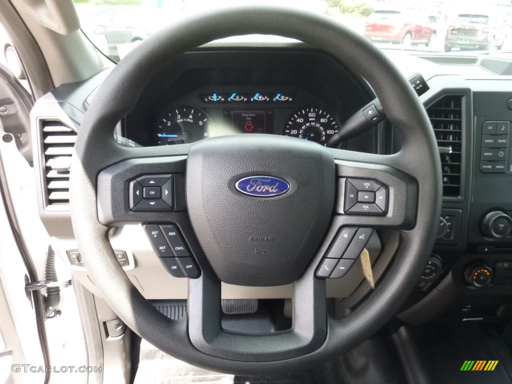 2016 F150 Lariat SuperCab 4x4 - Oxford White / Medium Earth Gray photo #14