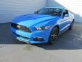 2017 Grabber Blue Ford Mustang Ecoboost Coupe  photo #7