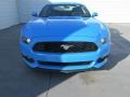 2017 Grabber Blue Ford Mustang Ecoboost Coupe  photo #8
