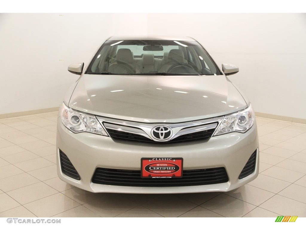 2013 Camry LE - Champagne Mica / Ivory photo #2