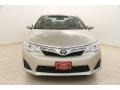 2013 Champagne Mica Toyota Camry LE  photo #2