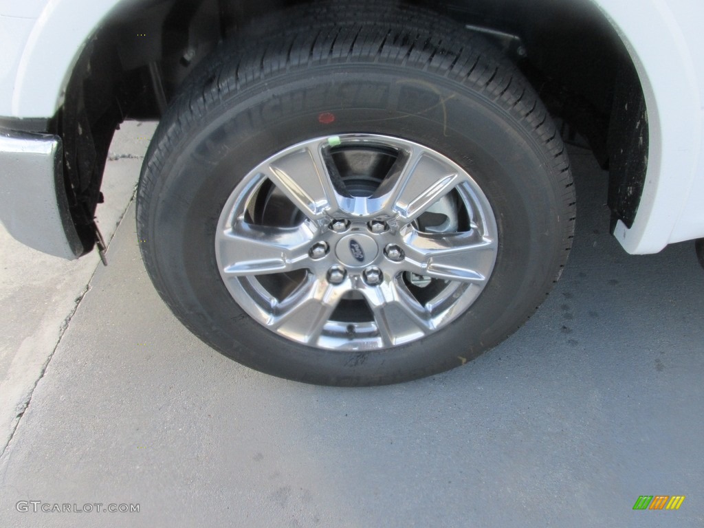 2016 F150 Lariat SuperCrew - Oxford White / Black photo #11